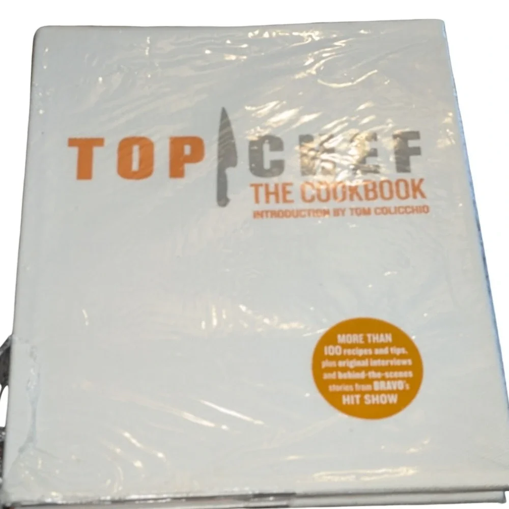 Top Chef The Cookbook Bravo Hardcover Tom Colicchio 100+ Recipes 2008 First Ed